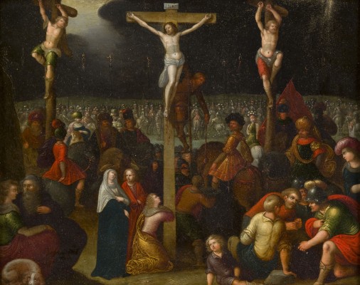 Auction 150<br>KREUZGRUPPE AUF GOLGOTHA