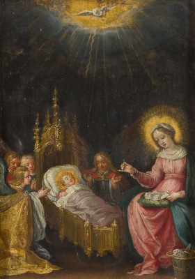 Auction 150<br>DIE ANBETUNG DES CHRISTUS KINDES