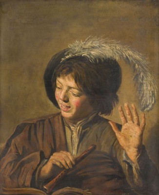 Auction 150<br>JUNGE MIT FLÖTE