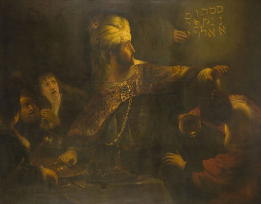 Auction 150<br>MONUMENTALES GEMÄLDE: DAS GASTMAHL DES BELSAZAR