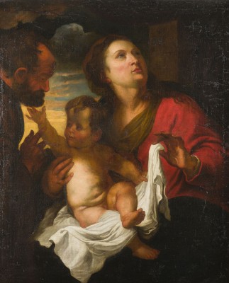 Auction 150<br>DIE HEILIGE FAMILIE