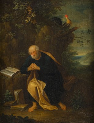 Auktion 150<br>DER HEILIGE PETRUS ALS BETENDER EINSIEDLER IN DER WILDNIS