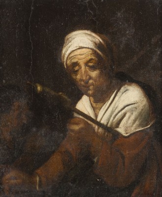 Auktion 150<br>BÄUERIN MIT FACKEL