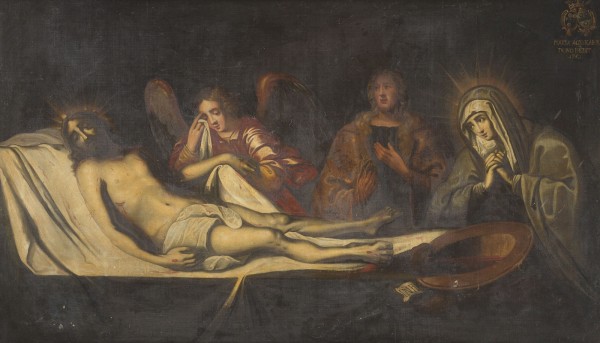 Auktion 150<br>MONUMENTALE DARSTELLUNG DER BEWEINUNG CHRISTI