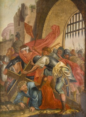 Auktion 150<br>CHRISTUS FÄLLT UNTER DEM KREUZ