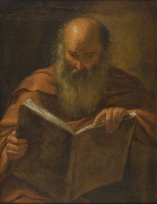 Auktion 150<br>BÄRTIGER PHILOSOPH, IN EIN BUCH VERTIEFT