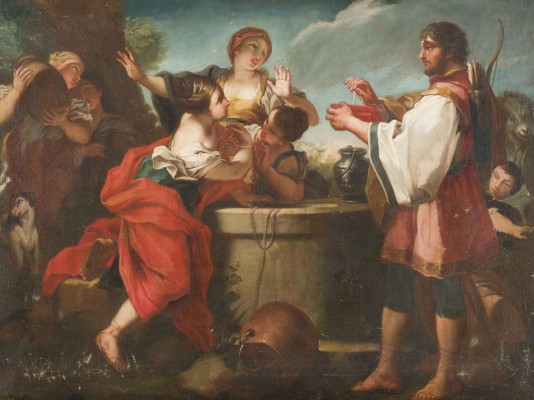 Auktion 150<br>REBEKKA UND ELIESER AM BRUNNEN