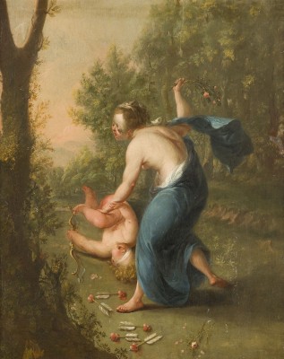 Auktion 150<br>VENUS BESTRAFT DEN UNGEHÖRIGEN AMOR
