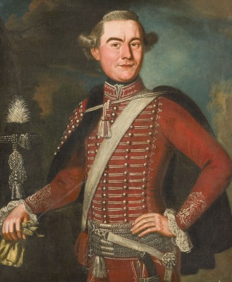 Auction 150<br>PORTRAIT DES CARL AUGUST WILHELM LUCANUS (19. DEZEMBER 1727-1762 IN DER SCHLACHT VON SCHWEIDNITZ)