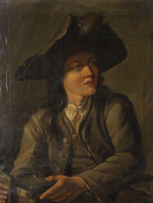 Auction 150<br>PORTRAIT EINES JUNGEN MANNES MIT DREISPITZ