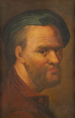 Auction 150<br>BILDNIS EINES MANNES MIT BART UND MÜTZE