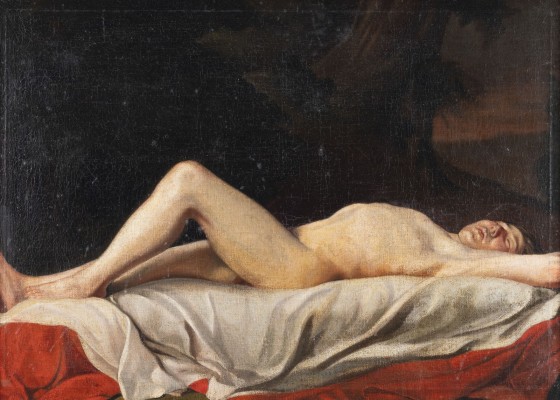 Auction 150<br>LIEGENDER MÄNNLICHER AKT