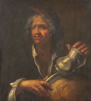 Auction 150<br>BILDNIS EINES NÜRNBERGER ZINNSCHMIEDS, WOHL NACH 1723