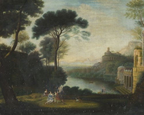 Auction 150<br>LANDSCHAFT MIT DER NYMPHE EGERIA