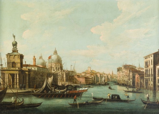 Auction 150<br>CANALE GRANDE MIT ANSICHT AUF SANTA MARIA DELLA SALUTE
