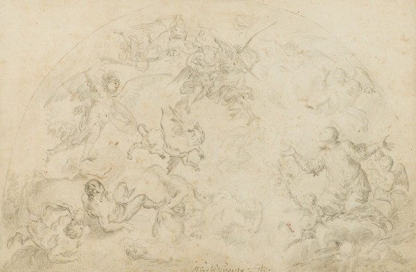 Auction 150<br>DER ERZENGEL MICHAEL STÜRZT DIE GEFALLENEN ENGEL