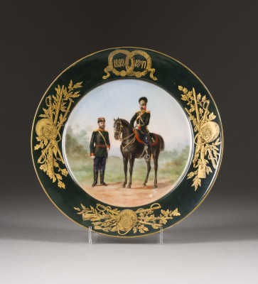 Picture MILITÄR-TELLER 'STABSRITTMEISTER I.I.LUTHER MIT DEM KORNETT'