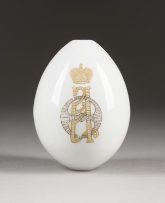 Bild OSTEREI MIT MONOGRAMM DER KAISERIN ALEXANDRA FJODOROWNA UNTER KRONE