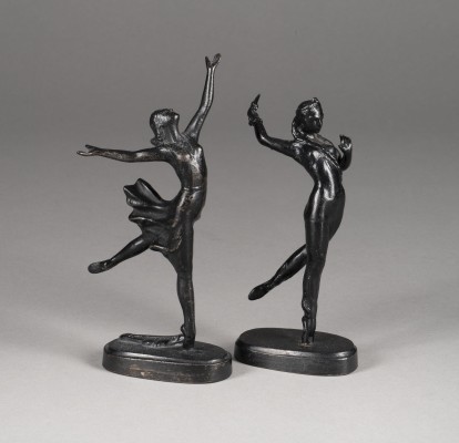 Picture ZWEI FIGUREN MIT BALLETT-TÄNZERINNEN