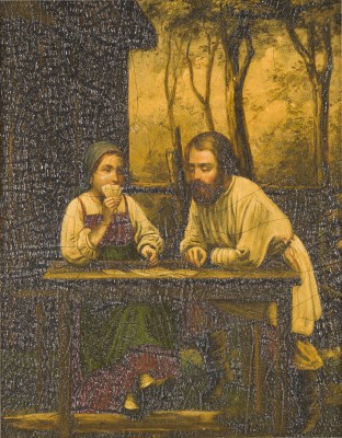 Auction 151<br>LACKBILD MIT KARTENSPIELERN