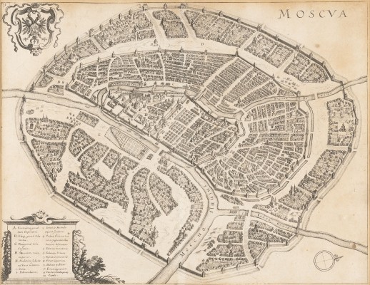 Picture VOGELSCHAUPLAN VON MOSKAU