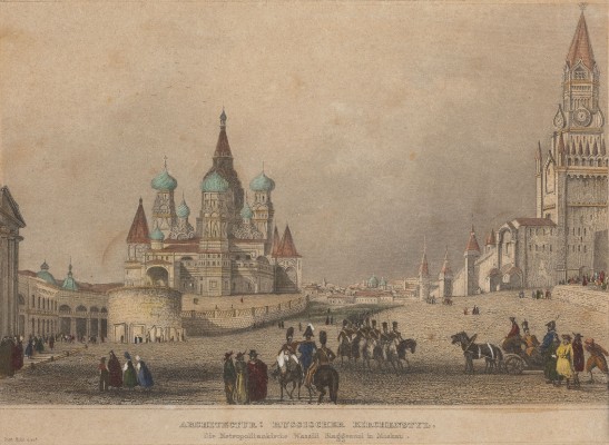 Bild ANSICHT VON DER BASILIUSKATHEDRALE IN MOSKAU