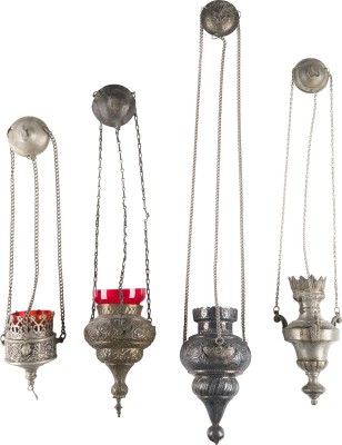 Bild VIER IKONEN-LAMPEN