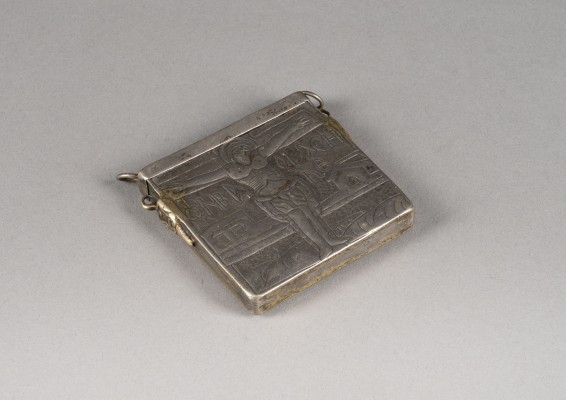 Bild ENKOLPION MIT DEM HEILIGEN GEORG DEM DRACHENTÖTER UND DER KREUZIGUNG CHRISTI