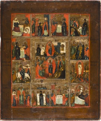 Bild GROSSFORMATIGE FESTTAGSIKONE