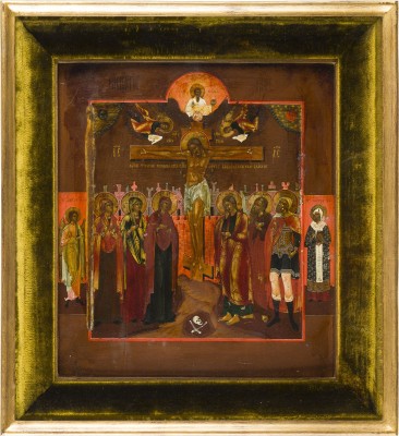 Picture IKONE MIT DER KREUZIGUNG CHRISTI