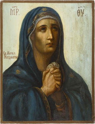 Picture IKONE MIT DER TRAUERNDEN GOTTESMUTTER