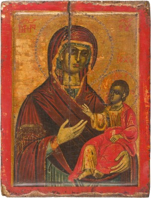 Picture KLEINE IKONE MIT DER GOTTESMUTTER HODEGETRIA