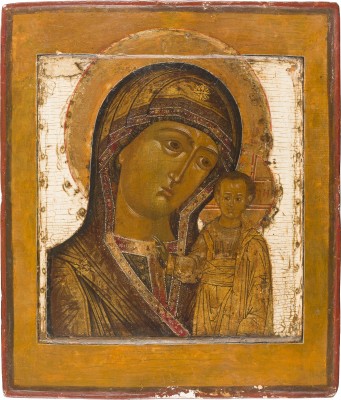 Picture FEINE IKONE MIT DER GOTTESMUTTER VON KASAN (KASANSKAJA)