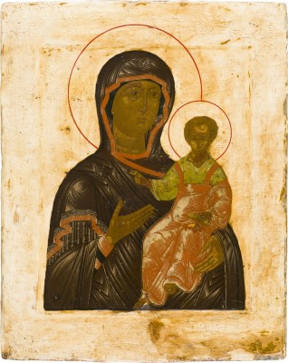 Bild IKONE MIT DER GOTTESMUTTER VON SMOLENSK (SMOLENSKAJA)