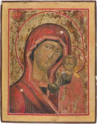 Picture IKONE MIT DER GOTTESMUTTER VON KASAN (KASANSKAJA)