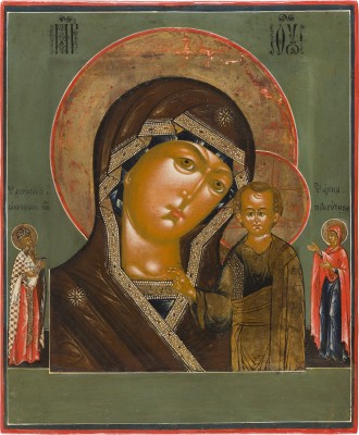 Picture FEINE IKONE MIT DER GOTTESMUTTER VON KASAN (KASANSKAJA)