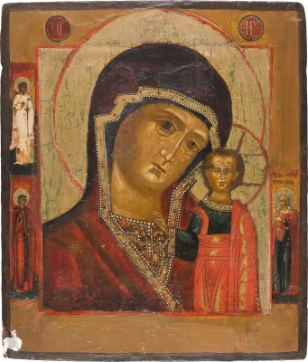 Picture IKONE MIT DER GOTTESMUTTER VON KASAN (KASANSKAJA)