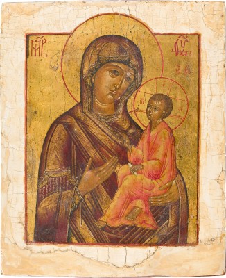 Picture FEINE IKONE MIT DER GOTTESMUTTER VON TICHWIN (TICHWINSKAJA)