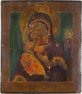 Bild IKONE MIT DER GOTTESMUTTER VON WLADIMIR (WLADIMIRSKAJA)