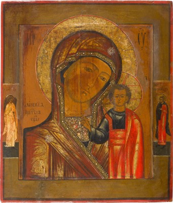 Picture IKONE MIT DER GOTTESMUTTER VON KASAN (KASANSKAJA)