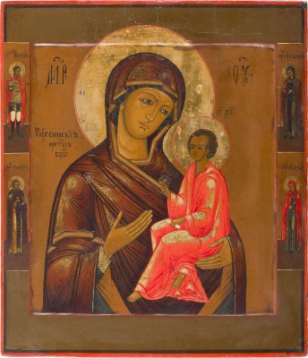 Picture IKONE MIT DER GOTTESMUTTER VON TICHWIN (TICHWINSKAJA)