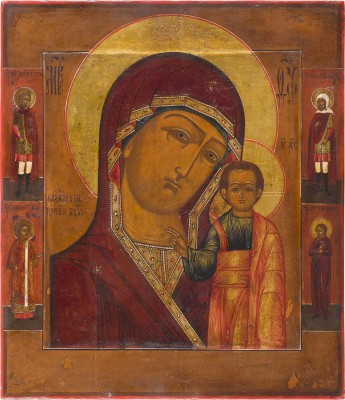 Picture IKONE MIT DER GOTTESMUTTER VON KASAN (KASANSKAJA)