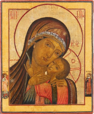 Bild GROSSE IKONE MIT DER GOTTESMUTTER VON KORSUN (KORSUNSKAJA)