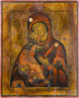 Picture IKONE MIT DER GOTTESMUTTER VON WLADIMIR (WLADIMIRSKAJA)