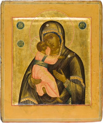 Picture IKONE MIT DER GOTTESMUTTER VON WLADIMIR (WLADIMIRSKAJA)