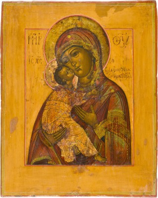 Picture IKONE MIT DER GOTTESMUTTER VON WLADIMIR (WLADIMIRSKAJA)