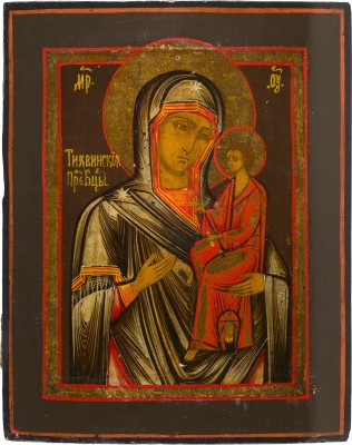Bild IKONE MIT DER GOTTESMUTTER VON TICHWIN (TICHWINSKAJA)