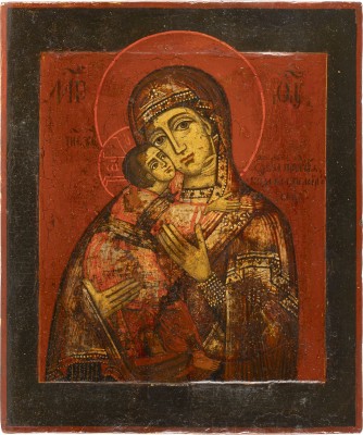 Bild IKONE MIT DER GOTTESMUTTER VON WLADIMIR (WLADIMIRSKAJA)