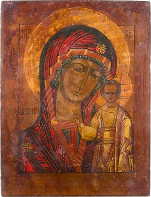 Picture IKONE MIT DER GOTTESMUTTER VON KASAN (KASANSKAJA)