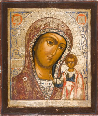 Picture GROSSE IKONE MIT DER GOTTESMUTTER VON KASAN (KASANSKAJA)